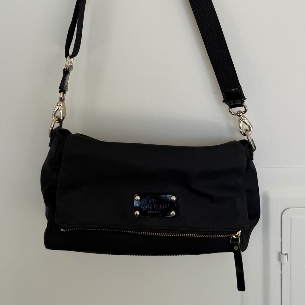 Kate Spade Nylon Black Shoulder Bag